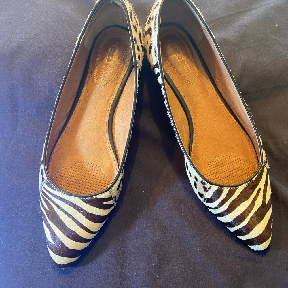 Corso Como Animal Print Flats